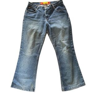 VTG Squeeze Bootcut Jeans Women's‎ 11 Blue Denim Vtg Style 5-Pocket some drag
